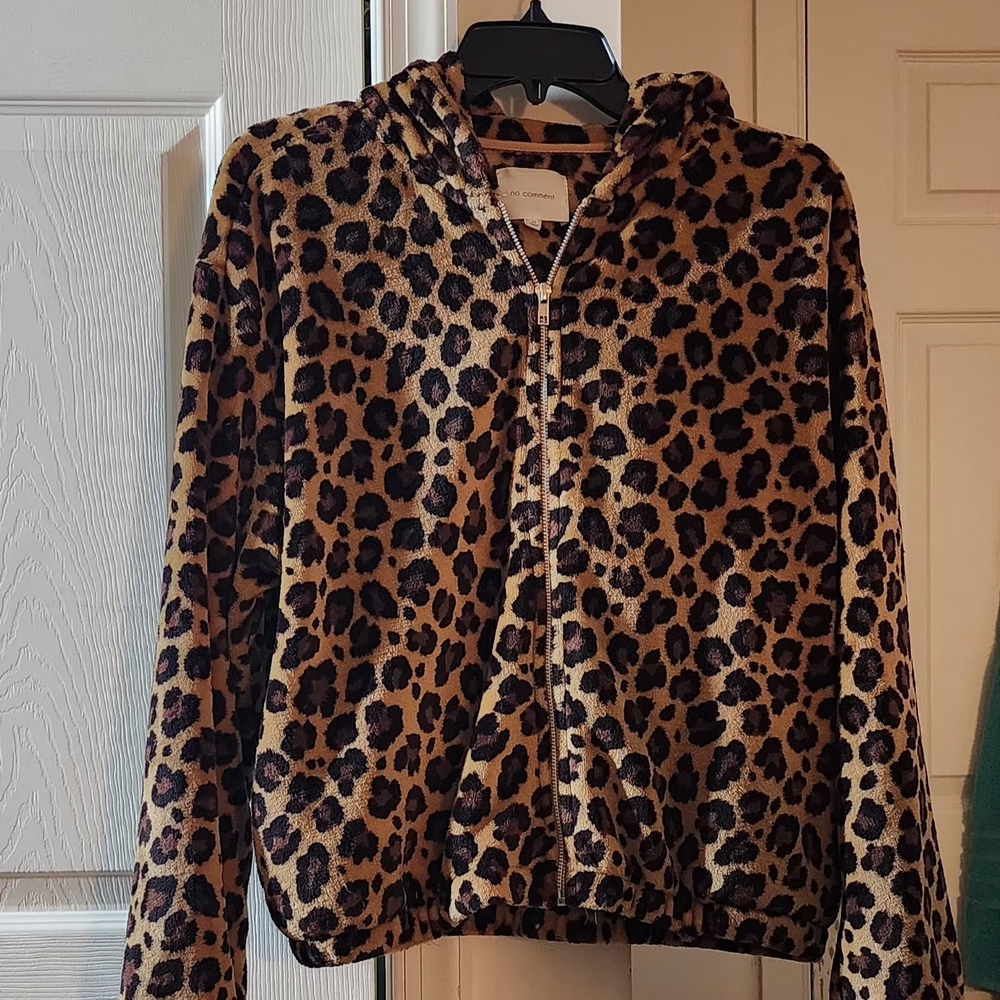 Leopard Print Women's Hoodie